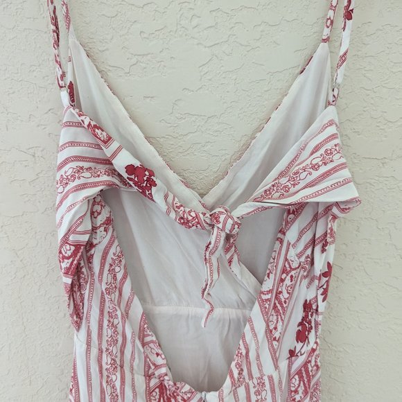 Gianni Bini Pink Paisley Halter Maxi Dress Size XS - Picture 5 of 5